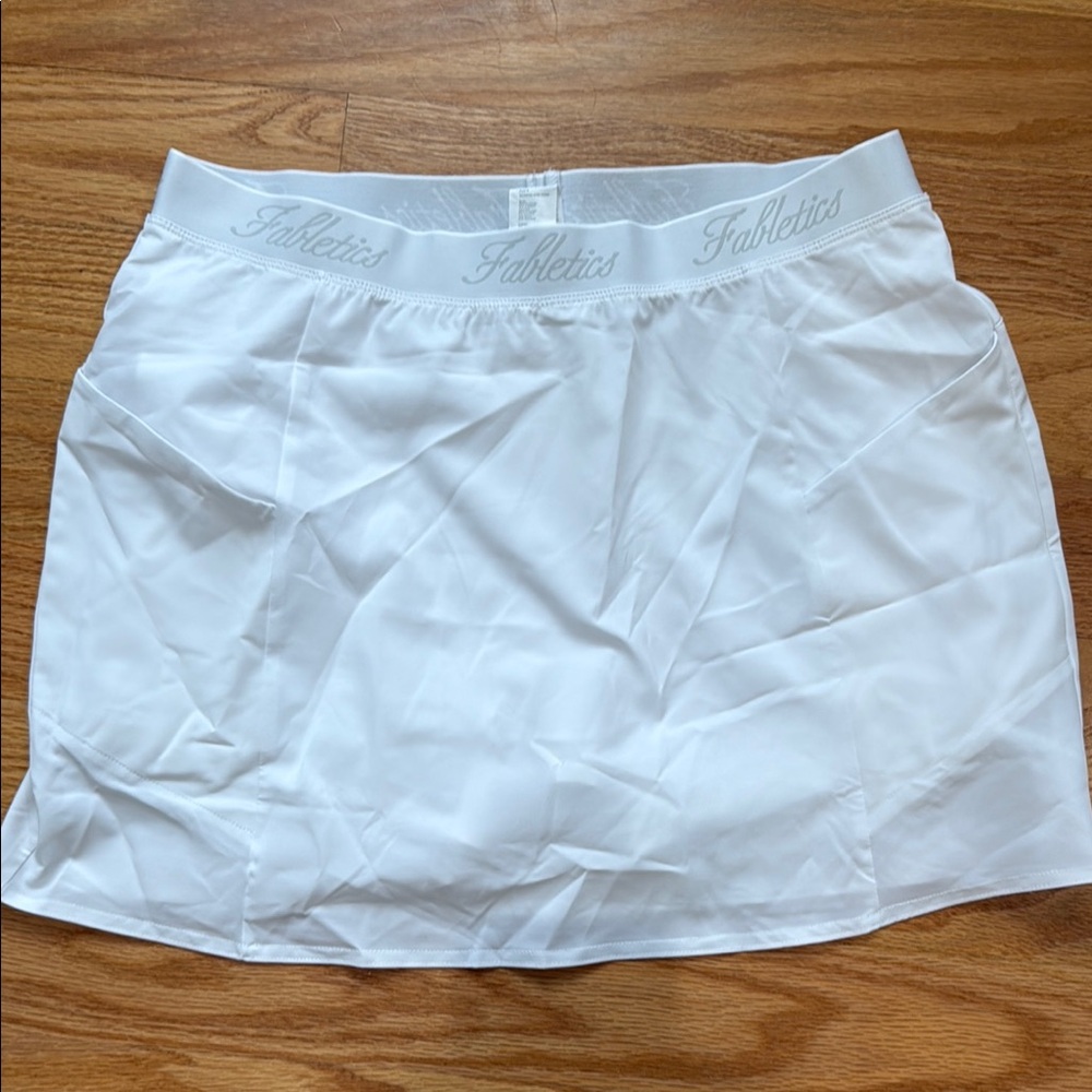 Fabletics White Skort